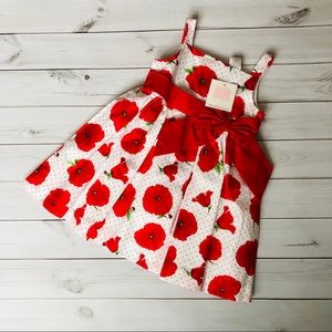 NWT Janie and Jack Vintage Bloom Poppy Dress 12-18